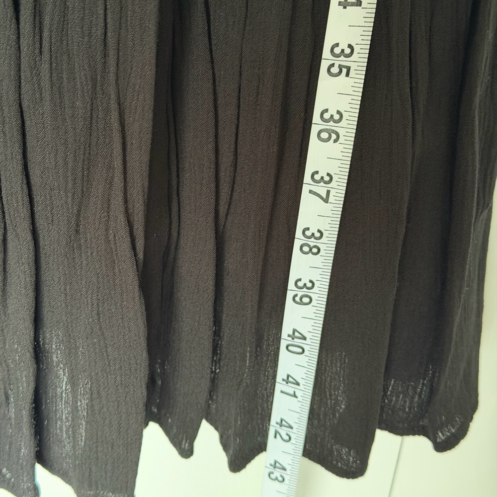 OAK+FORT Black Midi Dress NWT - Picture 7 of 8